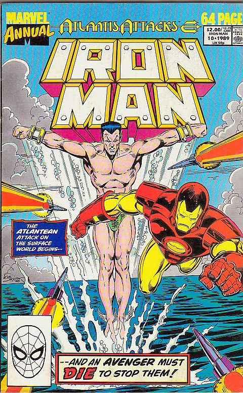 Iron Man Annual #10 (Jan-87) VF/NM High-Grade Iron Man
