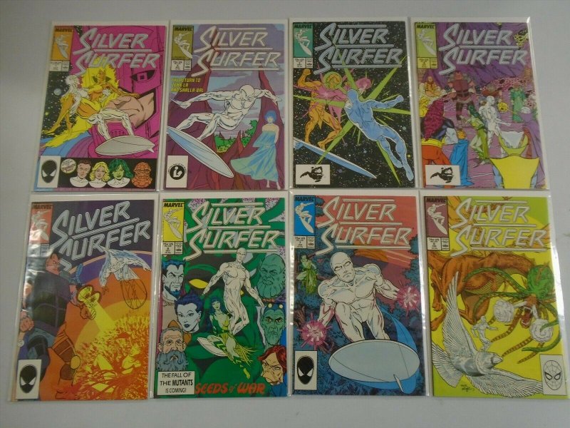 Silver Surfer Comic Lot (2nd Series) #1-49 (42 DIFF) - AVG 7.0 FN/VF  - 1987-91