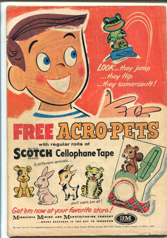 Rin Tin Tin and Rusty #24  1958 - Dell  -VG+ - Comic Book