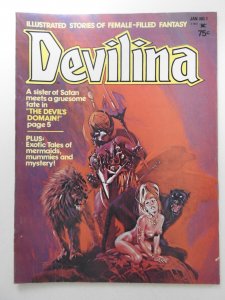 Devilina #1 (1975) Gorgeous Fine/VF Condition!!  HTF Mag!