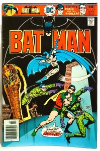BATMAN #279 Ernie Chua Robin and the Riddler (DC 1976)