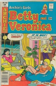 Archie's Girls Betty and Veronica #260 ORIGINAL Vintage 1977 Archie Comics GGA