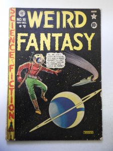 Weird Fantasy #16 (1950)GD/VG Condition 1 spine split