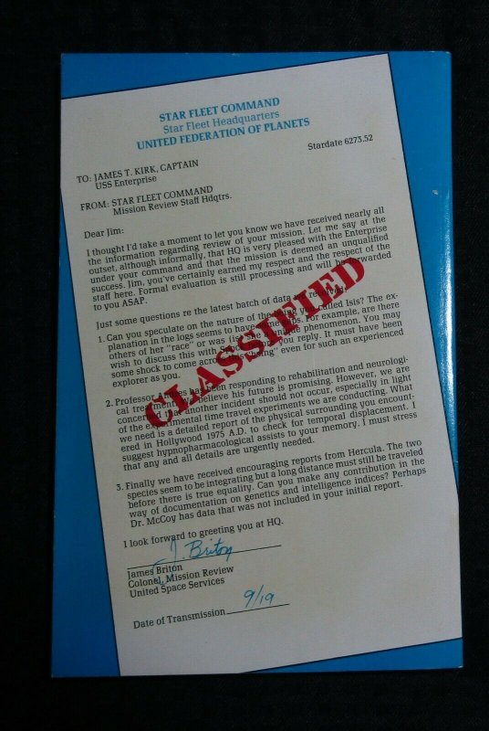 1977 STAR TREK Volume #4 FN+ 6.5 Golden Press