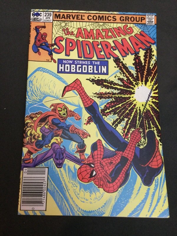 Amazing Spider-Man 239 Vf+ Very Fine+ 8.5 2nd Hobgoblin Newsstand Marvel