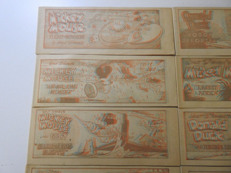 Walt Disney's Comics- Cheerios VTG 50's 3-D Mini-Comics (10) NICE S...