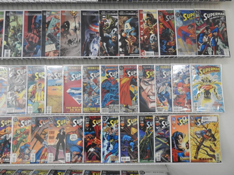 Huge Lot 150+ Comics W/ Civil War, Avengers, Superman+ Avg VF- Condition!
