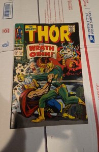 Thor #147 (1967) The wrath of Odin vs loki