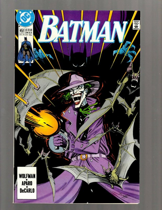 11 Batman DC Comics #440 442 445 446 447 448 449 450 451 452 455 Wayne J417