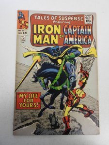 Tales of Suspense #73 (1966) GD+ Condition cover detached