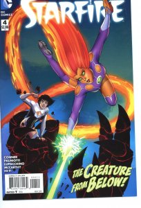 Starfire #4  2015  Amanda Connor Cover!   9.0 (our highest grade)