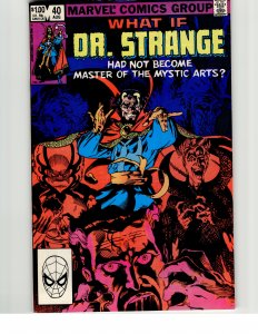 What If? #40 (1983) Doctor Strange