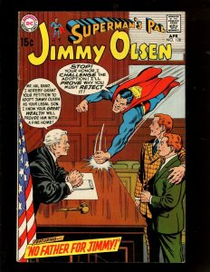 SUPERMANS PAL JIMMY OLSEN #128 (5.0) NO FATHER FOR JIMMY