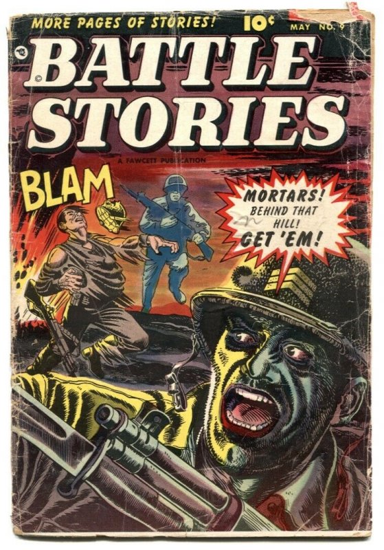Battle Stories #9 1953- Golden Age comic- Bill Battle G