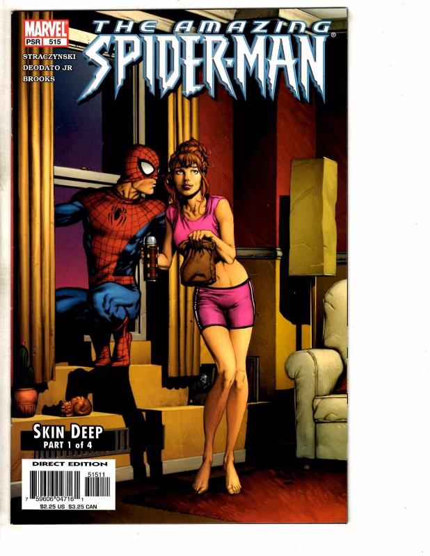 5 Amazing Spider-Man Marvel Comic Books # 511 512 513 514 515 VF-NM Range J268
