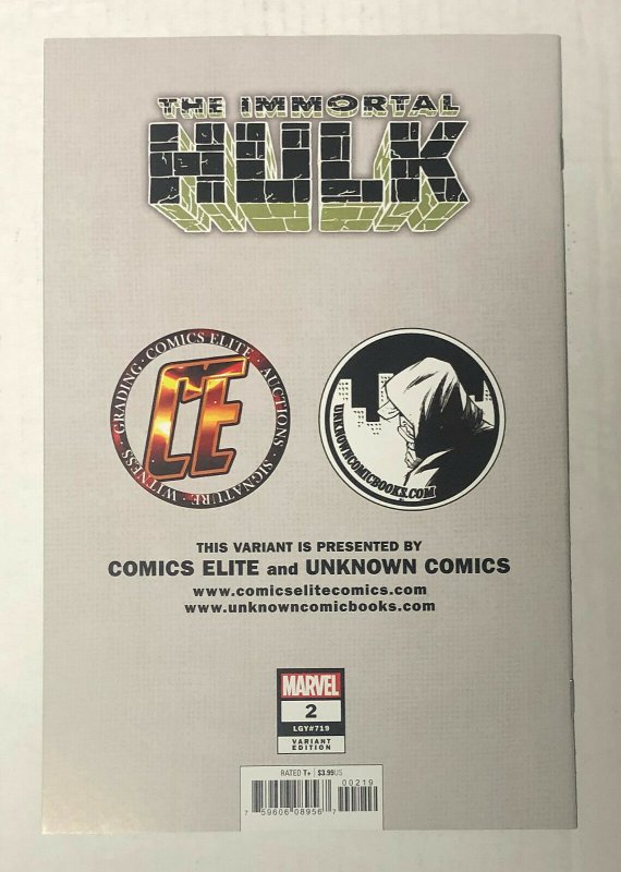 Marvel's Immortal Hulk #2 5th Print Limited Variant