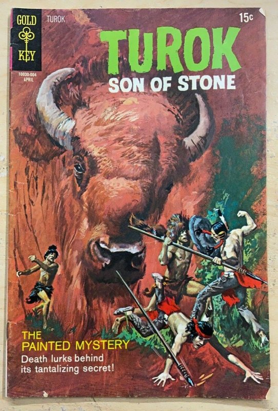 TUROK SON OF STONE  #69 (Gold Key, 4/1970) VG Dinosaur Action!