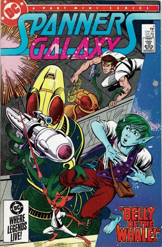 Spanners Galaxy #1,2,3,4,5,6 Full Set NM-/VF-