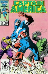 Captain America (1st Series) #324 VG ; Marvel | low grade comic Mark Gruenwald W