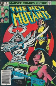 The New Mutants #5 (1983) - VF/NM