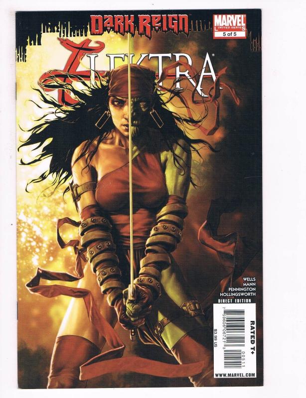 Dark Reign Elektra # 5 Of 5 NM Marvel Comics Book Limited Series Wolverine S80