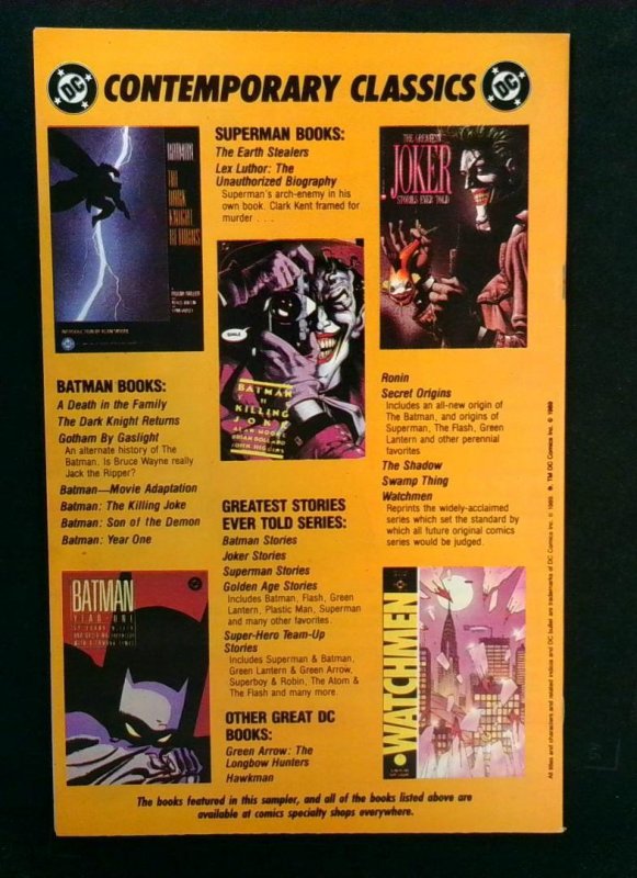 Batman and Other DC Classics #1, DC Comics, 1984