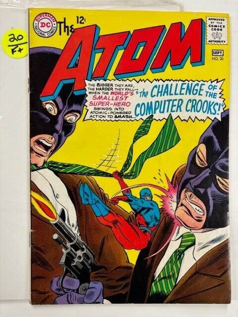 ATOM 20  (September 1965) Gardner Fox, Gil Kane, Murphy Anderson, Sid Greene