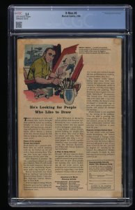 X-Men #6 CGC GD+ 2.5 Namor Sub-Mariner Appearance! Stan Lee Kirby Cover!