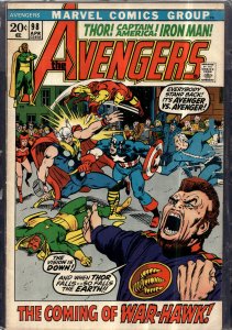 The Avengers #98 (1972) The Avengers