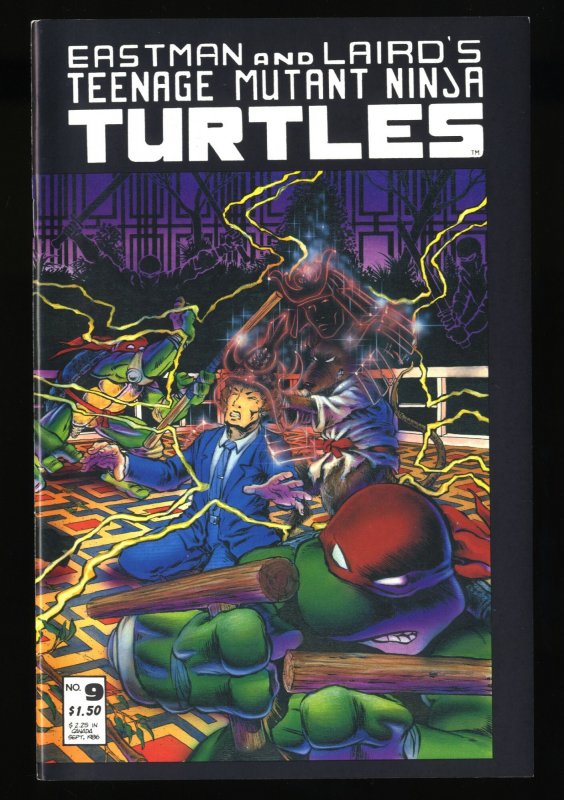 Teenage Mutant Ninja Turtles #9 NM+ 9.6