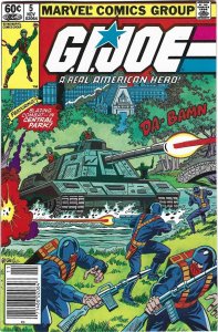 G.I. Joe #5 Newsstand Edition (1988)