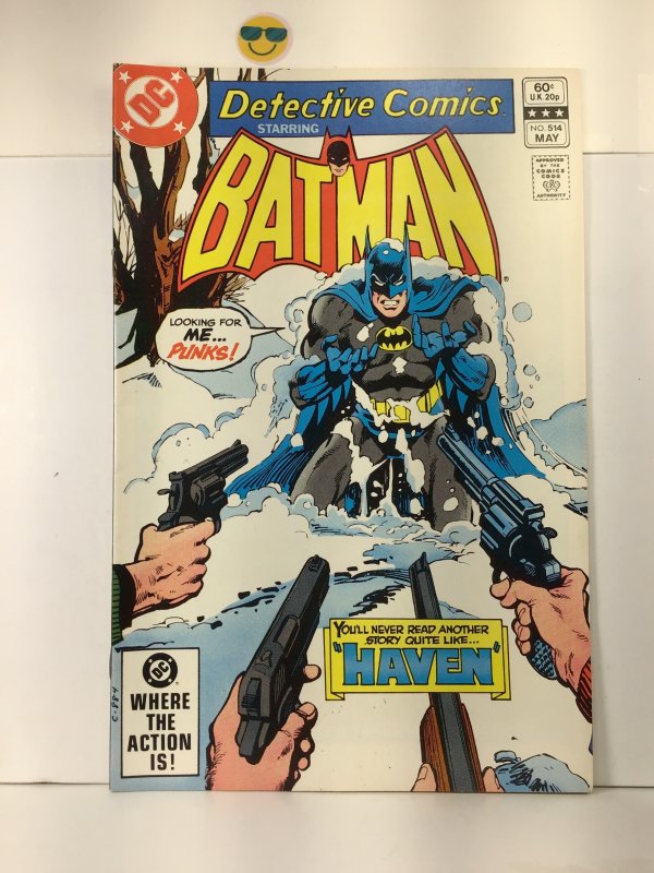 Detective Comics #514 Direct Edition (1982) NM Batman & Batgirl