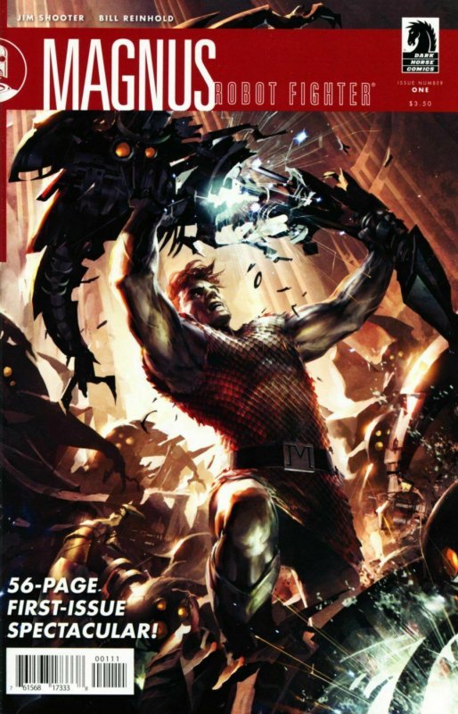 Magnus, Robot Fighter #1 (2010) Covers A&B DARK HORSE NM.