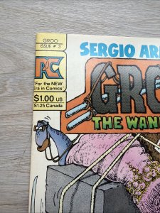Groo The Wanderer #3 Pacific Comics Signed No Coa