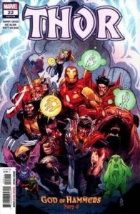 THOR #22 COVER A NIC KLEIN MARVEL COMICS 2022 EB54 