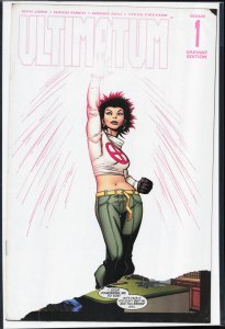 Ultimatum #1 Black and White Cover (2009) Fantastic Four