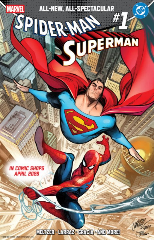 MARVEL/DC: SPIDER-MAN/SUPERMAN #1 ? 1:50 JEROME OPENA VARIANT
