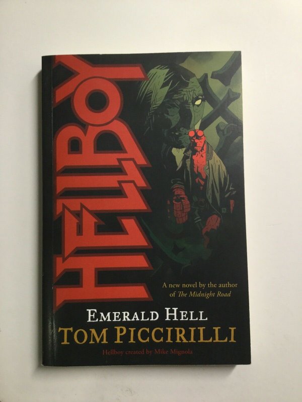 Hellboy Emerald Hell Novel Softcover Sc Near Mint Nm Dark Horse