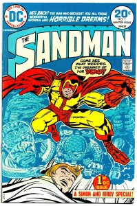 SANDMAN #1 (winter 1974) 8.0 VF  • JACK KIRBY's take on the Master of ...