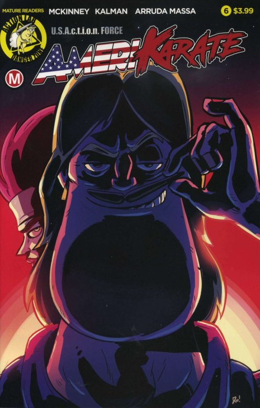 AmeriKarate #6A VF ; Action Lab | Danger Zone