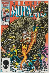 New Mutants #47 (Jan 1987, Marvel), NM+ condition (9.6)