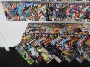 Huge Lot 180+ Comics W/ Superman, Impulse, Crisis Infinite Earths+ Avg VF Cond!