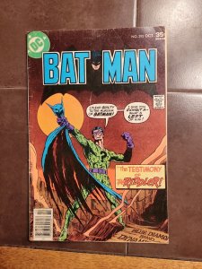 BATMAN #292  DC COMICS 1977 FN NEWSSTAND 