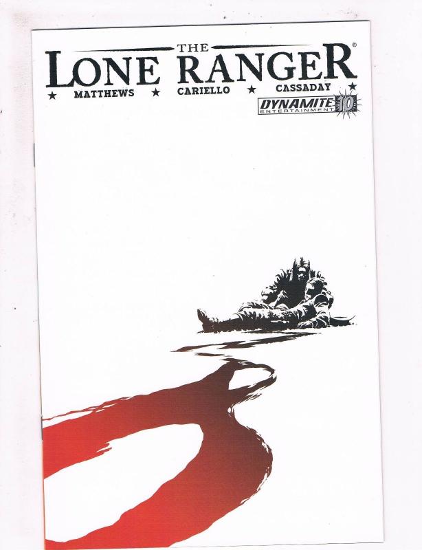 The Lone Ranger # 10 VF Dynamite Entertainment Comics Awesome Issue Western! SW5