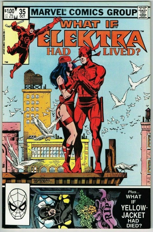 What If #35 (1977) - 9.2 NM- *What If Elektra Had Lived*