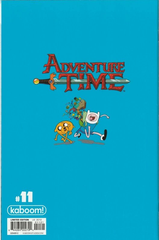  Adventure Time #11 (2012) Kaboom!  ~ Cover C