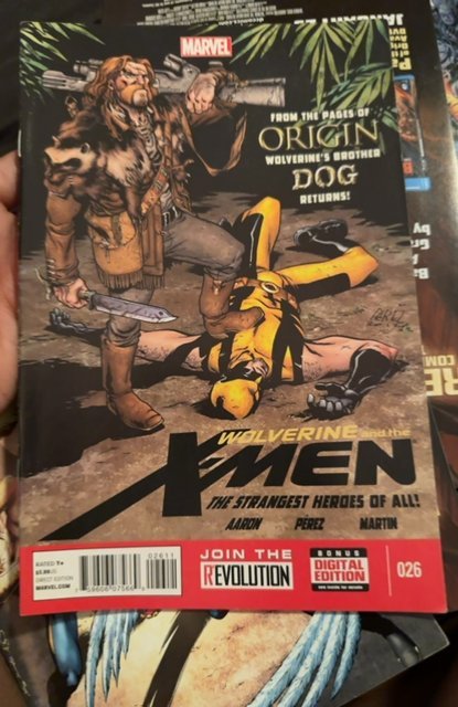 Wolverine & the X-Men #26 (2013) Dog Logan 