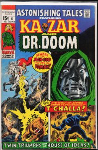 Astonishing Tales #6 (1971) Doctor Doom [Key Issue]