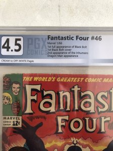 Fantastic Four 46,PGX 4.5, great book