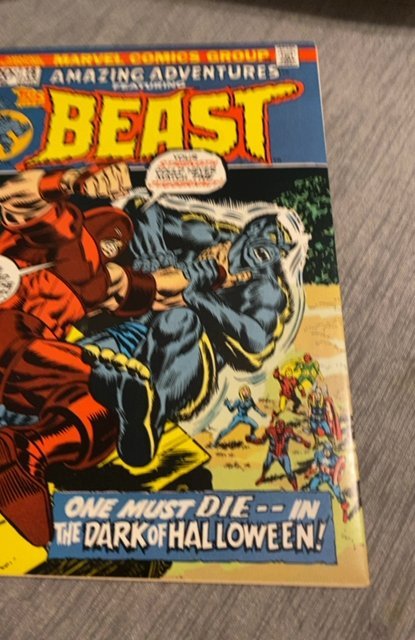 Amazing Adventures featuring the Beast #16 (1973) The juggernaut high grade